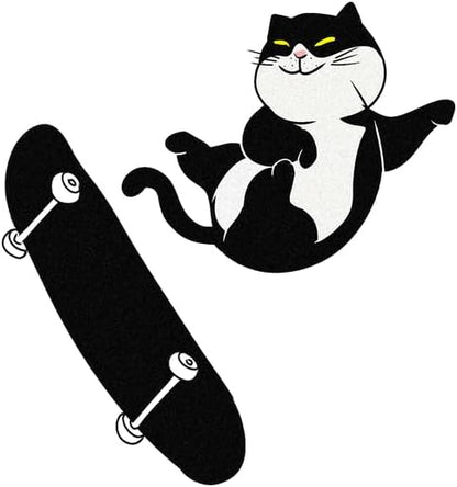CORIRESHA Teens Cat Lovers Zip Hoodie Casual Drawstring Cute Skateboard Sweatshirt