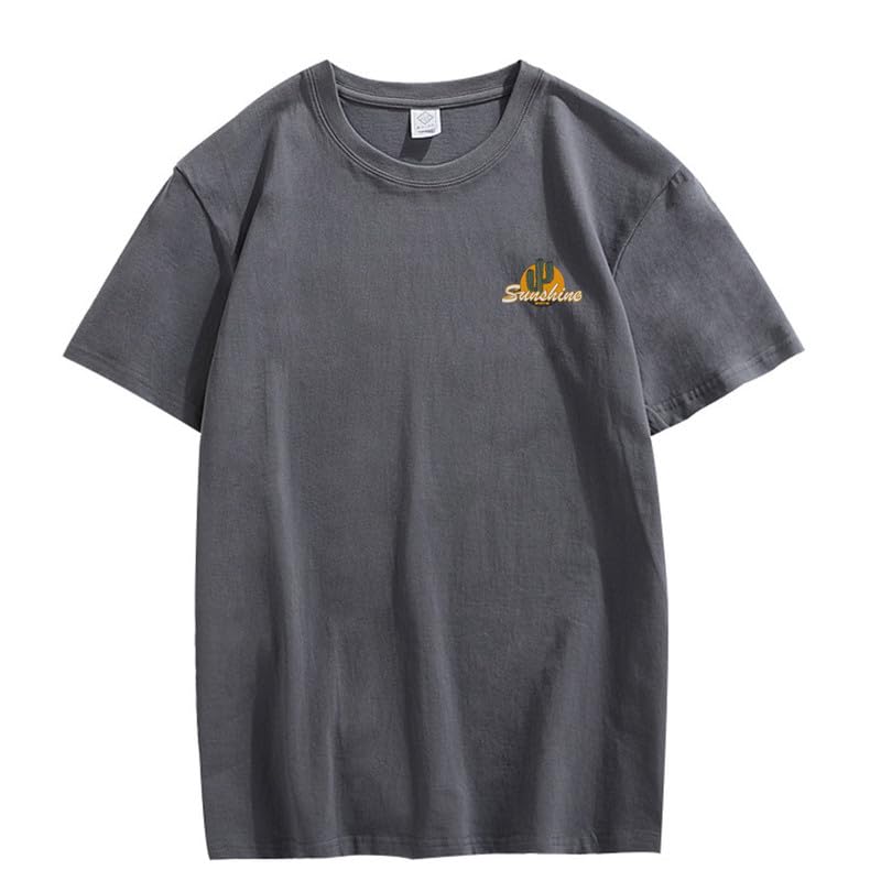 CORIRESHA Vintage Cactus Sunshine Graphic Crewneck Short Sleeves Casual Teen T-Shirts