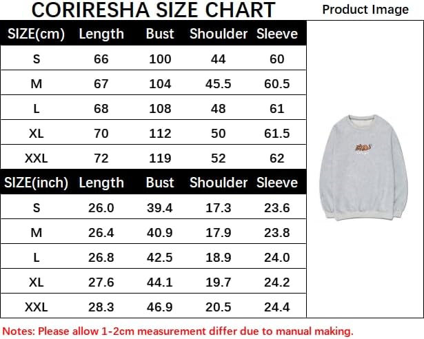 CORIRESHA Women's Cute Cat Crew Neck Long Sleeve Casual Cotton Letters Sweatshirt