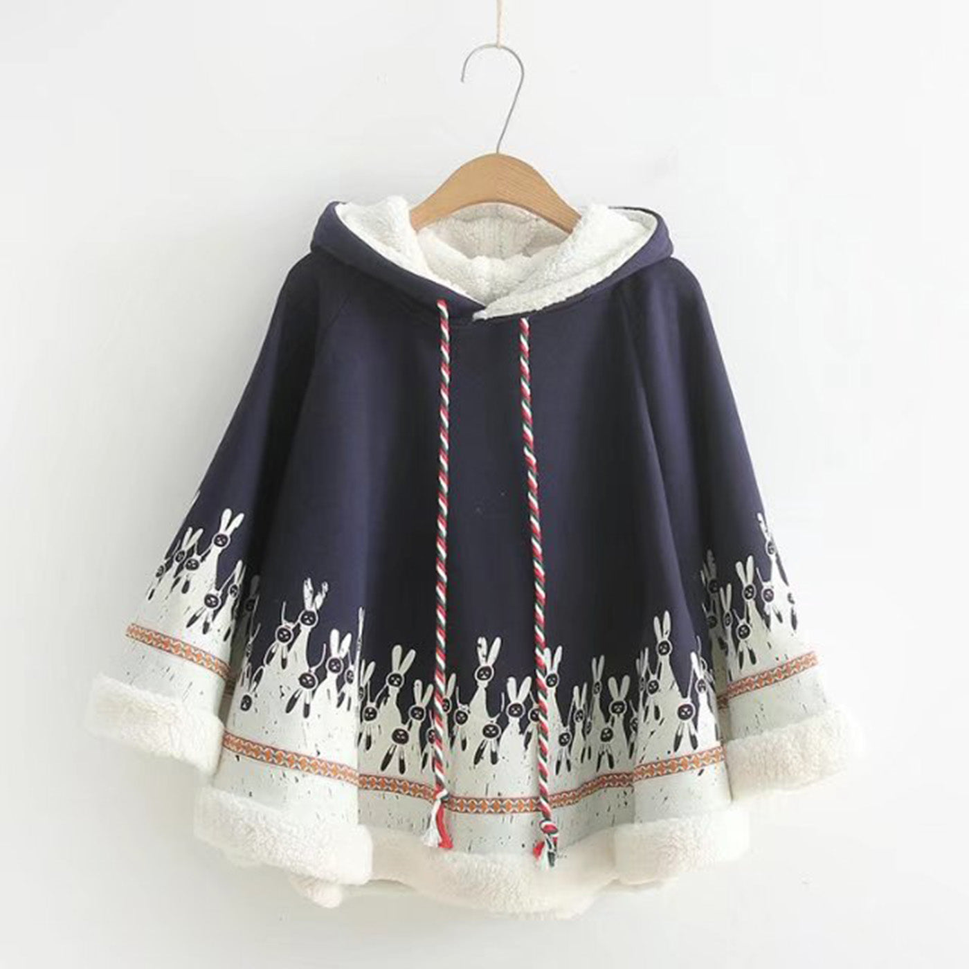 CORIRESHA Mori Girl Rabbit Cape