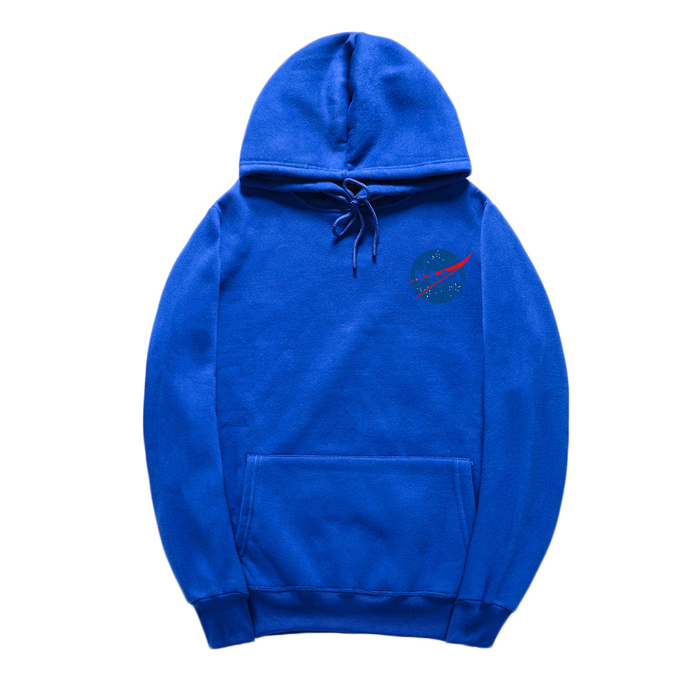 CORIRESHA NASA Sudadera con capucha de color brillante
