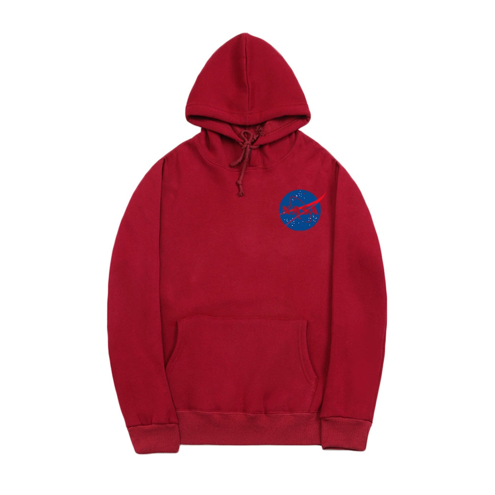 CORIRESHA NASA Sudadera con capucha de color brillante