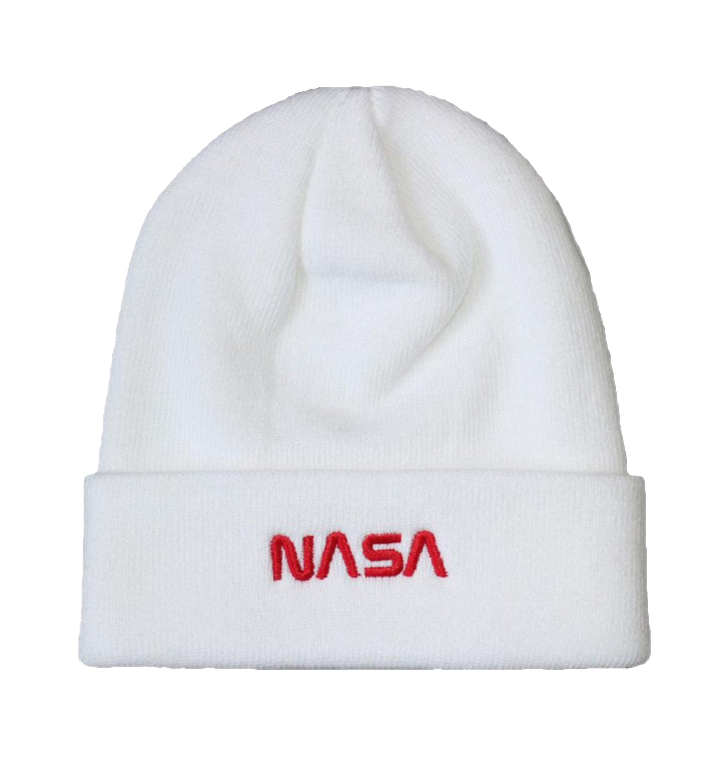 CORIRESHA NASA Embroidered Knit Beanie