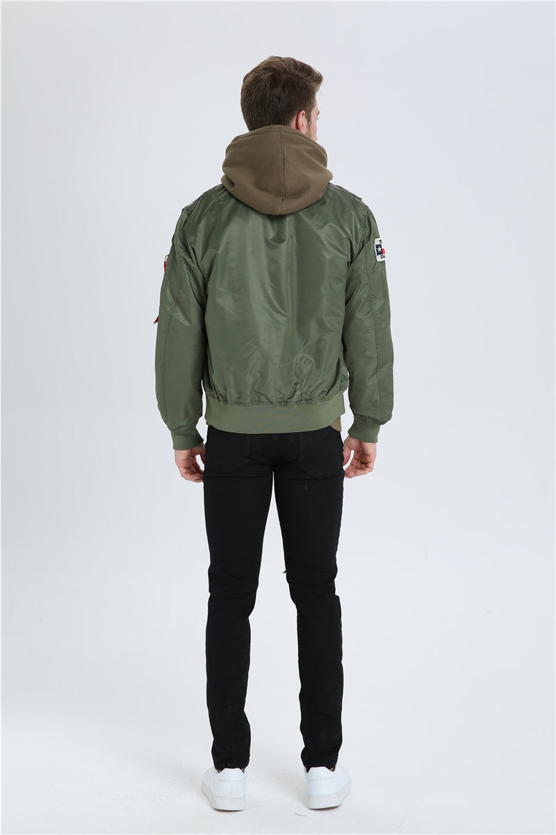 CORIRESHA Outdoor Embroidered Patches Jacket