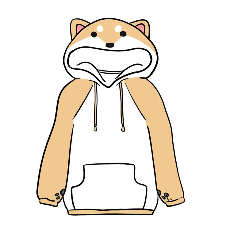 CORIRESHA Shiba Inu Dog Hoodie