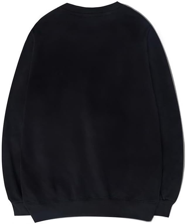 CORIRESHA Teen Flame Sudadera Cuello Redondo Manga Larga Algodón Y2K Estética Jersey