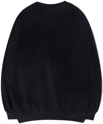CORIRESHA Teen Flame Sudadera Cuello Redondo Manga Larga Algodón Y2K Estética Jersey