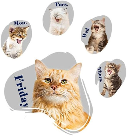CORIRESHA Camisetas de manga corta con cuello redondo para amantes de los gatos para mujer