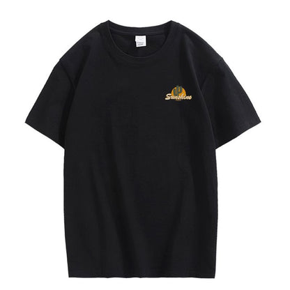 CORIRESHA Vintage Cactus Sunshine Graphic Crewneck Short Sleeves Casual Teen T-Shirts