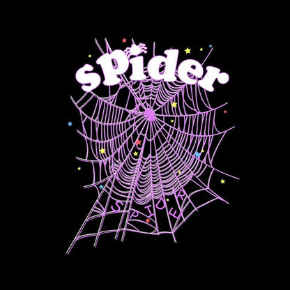 CORIRESHA Fashion Spider Web Sudadera con capucha de manga larga con cordón unisex de algodón con bolsillos