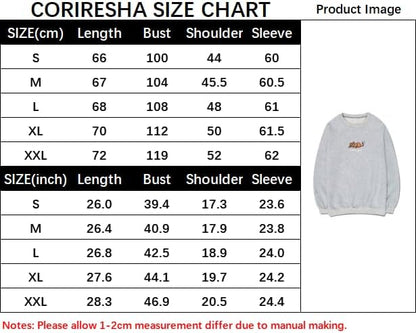 CORIRESHA Women's Cute Cat Crew Neck Long Sleeve Casual Cotton Letters Sweatshirt