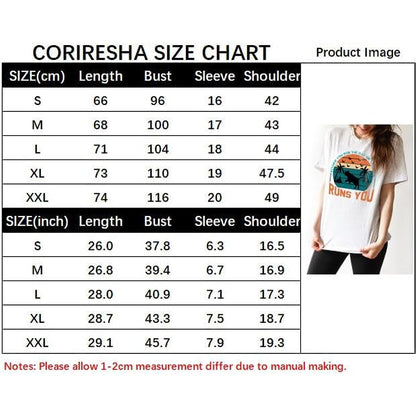 CORIRESHA Women's Cat Seagull Pattern Summer Hawaiian Short Sleeve Vintage Letter T-Shirt