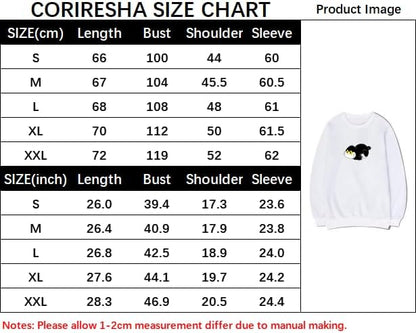 CORIRESHA Cat Lovers Sweatshirt Crew Neck Long Sleeve Cotton Cute Pullover