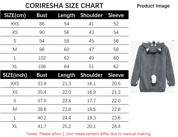 CORIRESHA Husky Coral Velvet Fleece Hoodie