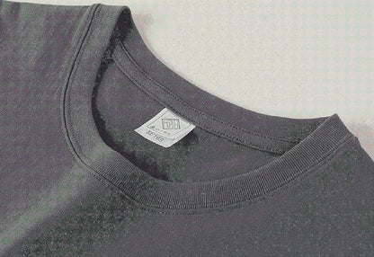 CORIRESHA Camiseta holgada de algodón con cuello redondo y manga corta para adolescente