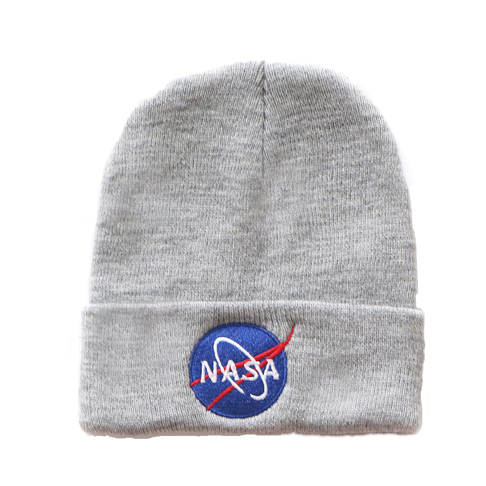 Gorro de punto bordado CORIRESHA NASA