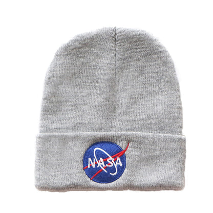 Gorro de punto bordado CORIRESHA NASA