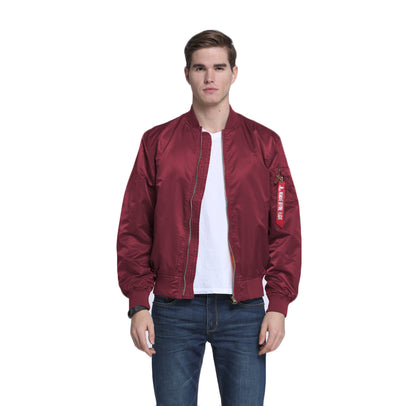 CORIRESHA Chaqueta con parches bordados para exteriores 