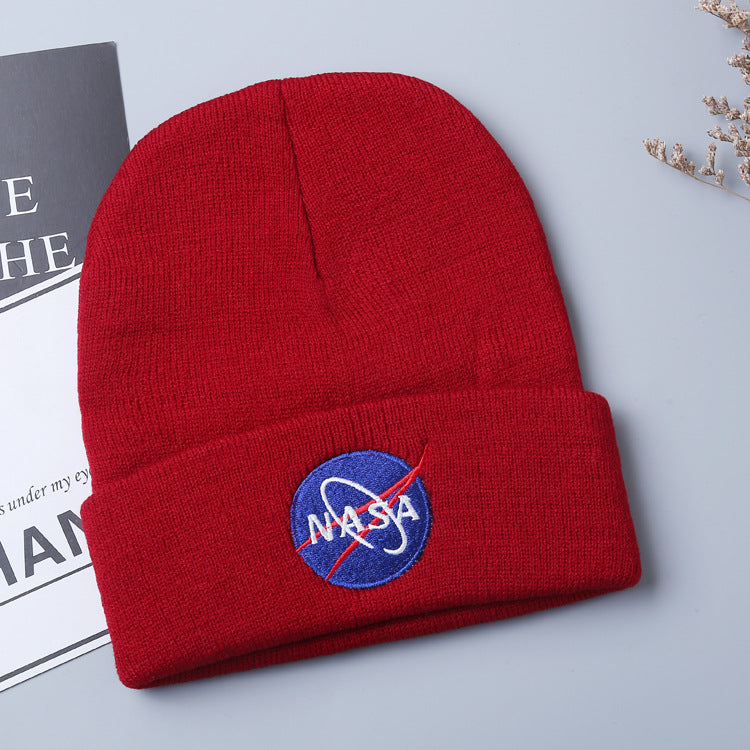 Gorro de punto bordado CORIRESHA NASA
