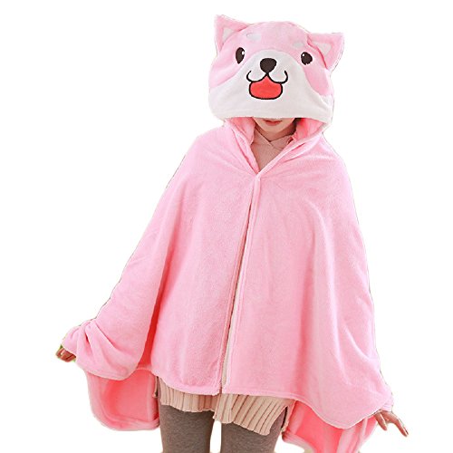 CORIRESHA Shiba Inu Dog Hoodie Cloak