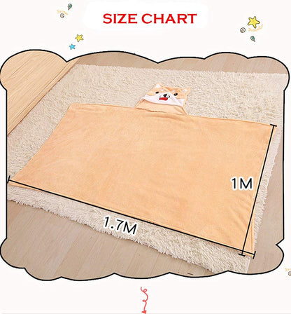 CORIRESHA Shiba Inu Dog Hoodie Cloak