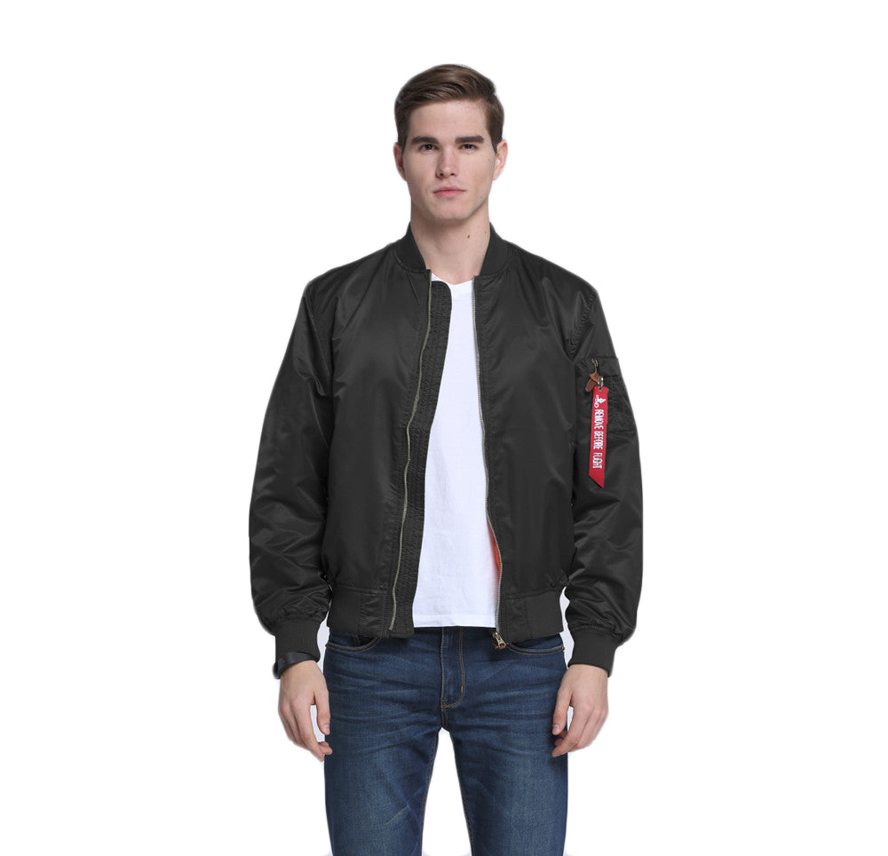 CORIRESHA Chaqueta con parches bordados para exteriores 