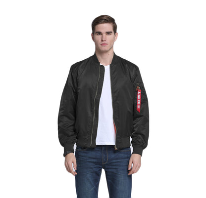 CORIRESHA Chaqueta con parches bordados para exteriores 